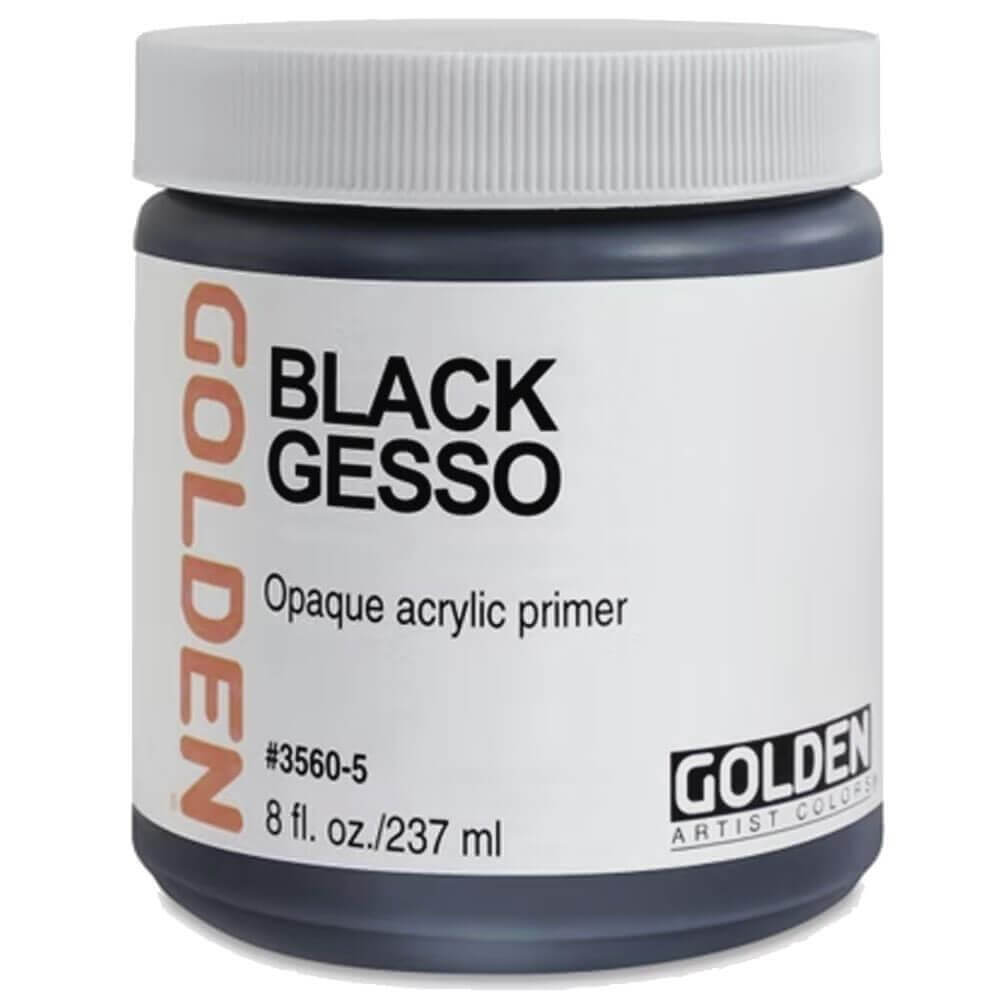Golden Black Gesso 236ml